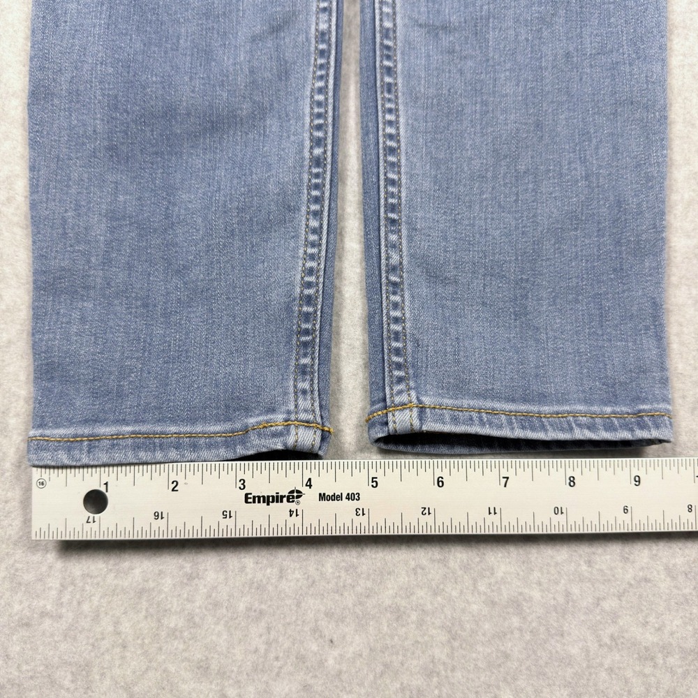 Hollister Mid-Rise Jean Legging Distressed Blue Denim Size W29 L26 - Picture 4 of 9